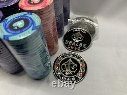 EPT 2.0/pokerjla Ceramic Poker Chips 644pcs (Tournament Set)