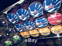 EXTREMY RARE CHIPCO 600 Poker Chips Set! NEW never played with