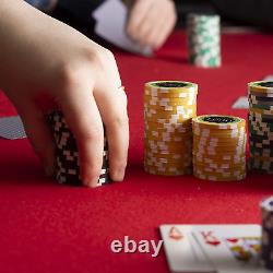 Eclipse Poker Chip Set in Aluminum Carry Case Heavyweight 14-Gram Casino Quali