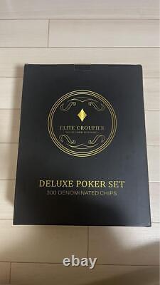 Elite Croupier Deluxe Poker Set y4