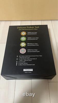 Elite Croupier Deluxe Poker Set y4