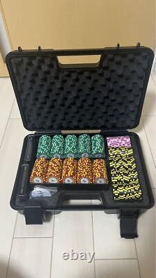 Elite Croupier Deluxe Poker Set y4