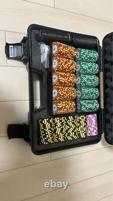 Elite Croupier Deluxe Poker Set y4