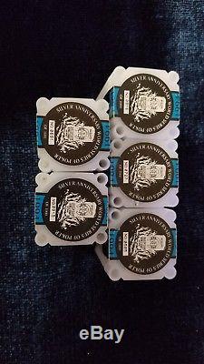 Extremely Rare! 1994 WSOP Silver Anniversary Full Poker Chip Set