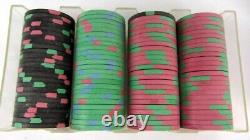 FLAMINGO Casino POKER CHIPS Set Cash home game tribute 148 chips