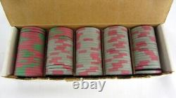 FLAMINGO Casino POKER CHIPS Set Cash home game tribute 148 chips