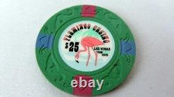 FLAMINGO Casino POKER CHIPS Set Cash home game tribute 148 chips