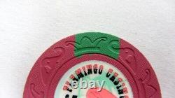 FLAMINGO Casino POKER CHIPS Set Cash home game tribute 148 chips