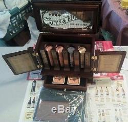 Franklin Mint Aces And Eights Western Poker Set Collector's Edition