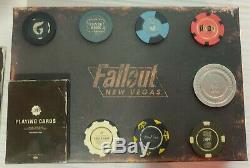 Fallout New Vegas Collector's Edition Box Set with Poker Chips and Platinum Chip