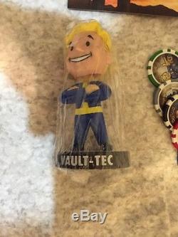 Fallout New Vegas Launch Kit Poker Chips 3 Vault Boy Complete Set Rare Fallout76