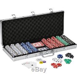 Fat Cat Trifold Poker Tabletop and Poker Chip Set