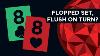 Flopped Set Draw Comes In Red Chip Poker