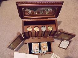 Franklin Mint Aces and Eights Poker Set