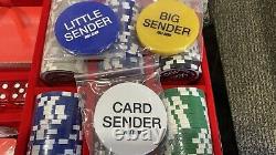 Full Send Poker Set Opened but never used Chips and decks still wrapped