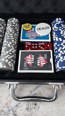 Full Tilt Poker Chip Set never used