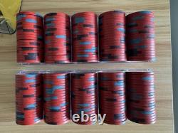 GARDEN CITY CASINO San Jose California Poker Chips $3 Dollar Chip Set 200