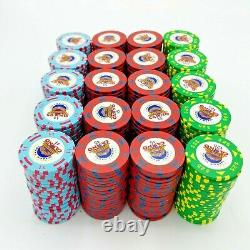 GPI Bud Jones Poker Chip Set Yakama Nation Legends Casino 400 Chip Cash Paulson