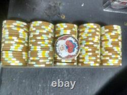 Garden City Casino San Jose CA poker chip set, 700ct. Paulson & BCC