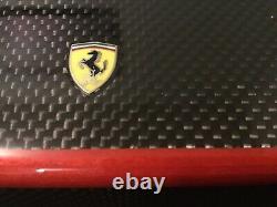 Genuine Ferrari high quality Poker chips set in Carbon Fibre box. Limited