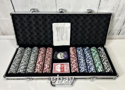 Genuine Hd Realtree Hardwoods Camouflage 500-piece Casino Grade Poker Chip Set