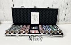 Genuine Hd Realtree Hardwoods Camouflage 500-piece Casino Grade Poker Chip Set