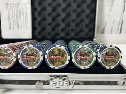 Genuine Hd Realtree Hardwoods Camouflage 500-piece Casino Grade Poker Chip Set