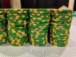 Genuine Paulson Grand Victoria 400 Chip Set Casino Used Case Included