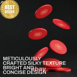 Godel Ceramic Poker Chips Set 500PCS Numbered 39mm 10g Texas Hold'em Case Godel Ceramic Poker Chips Set 500PCS Numbered 39mm 10g Texas Hold'em Case