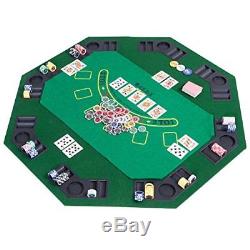 Goplus 1000 Piece Poker Chip Set Holdem Cards Game 11.5 Gram Chips with Black