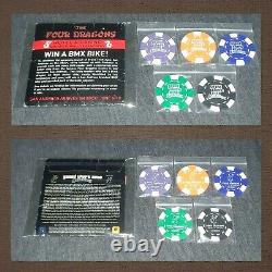 Grand Theft Auto San Andreas Original Poker Chip Set (All 5 + Original Sleeve)