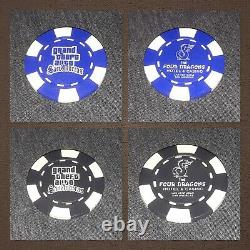 Grand Theft Auto San Andreas Original Poker Chip Set (All 5 + Original Sleeve)