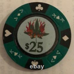 Grateful Dead custom poker chip set 1990 pieces