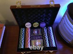 Gretsch Guitar Promotional Poker Set Authentic 200 Piece Clay Chip Mint New