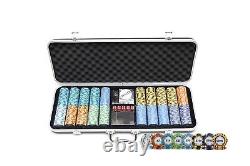 HAN'S DELTA Monte Carlo Poker Club Chip Set 14 Gram for Texas Hold'em, Blackj