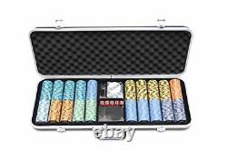 HAN'S DELTA Monte Carlo Poker Club Chip Set 14 Gram for Texas Hold'em Blackja