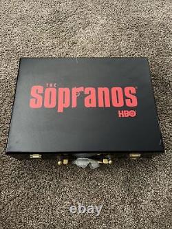 HBO THE SOPRANOS 300 Ct Poker Chip BADA BING Logo Promo Set NEW in Case