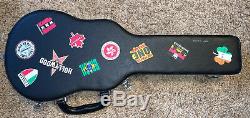 Hard Rock Cafe Guitar Case Poker Set, 200 Poker Chips, 2 Decks Playing Cards, New