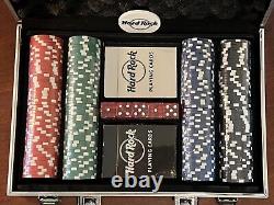 Hard Rock Café Limited Edition Poker Set In Roadie Lockbox BRAND NEW CONDITION