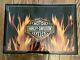 Harley Davidson Flames Poker Chip Set