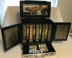 Harley-Davidson Franklin Mint Collector's Poker Set