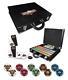 Harley Davidson Professional Leather Poker Set