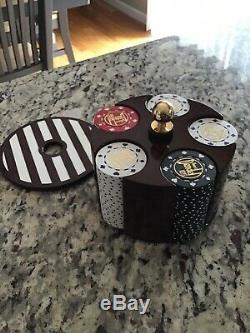 Henri Bendel Poker Chip Set Collectible New Unused