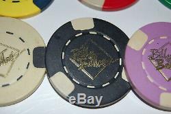 Home poker chip set Casino like Edge Spot Clay Home Set Lot 694 chips