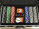Hooters silver anniversary poker chip set Complete PRE OWNED