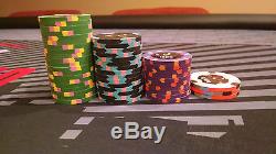 Horseshoe Casino Cleveland Paulson Poker Chip Tournament Set -Mint 440 Chips