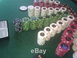 Horseshoe Cleveland casino cash set 865 Paulson chips