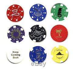 Hot Stamping Customized Service Poker Chips Las Vegas