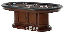 Howard Miller 699-022 (699022) Bonavista Game Table w. Poker Chips Set