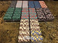 Huge Set Of Dunes Commemorative Poker Chips 1,400 Chips